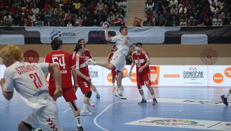 A Milli Hentbol takımı, İsviçre’ye mağlup