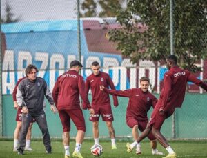 Trabzonspor, Alanyaspor maçının hazırlıklarını tamamladı
