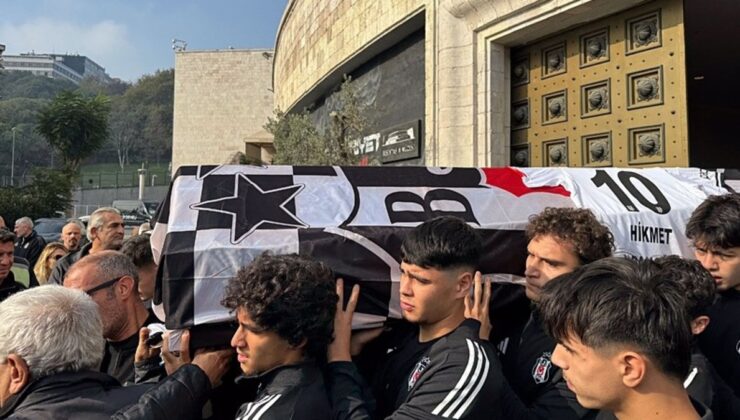 Vefat eden Beşiktaş’ın altyapı teknik sorumlusu Hikmet Çapanoğlu son yolculuğuna uğurlandı