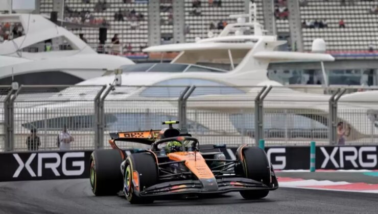 Abu Dabi GP’de tansiyon fırladı: Norris lider, Verstappen milimle kaybetti!