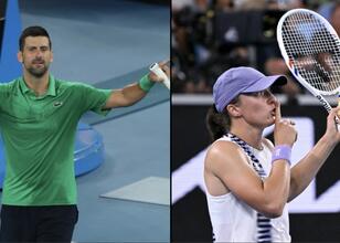 Avustralya Açık’ta Djokovic ve Swiatek 4. tura yükseldi