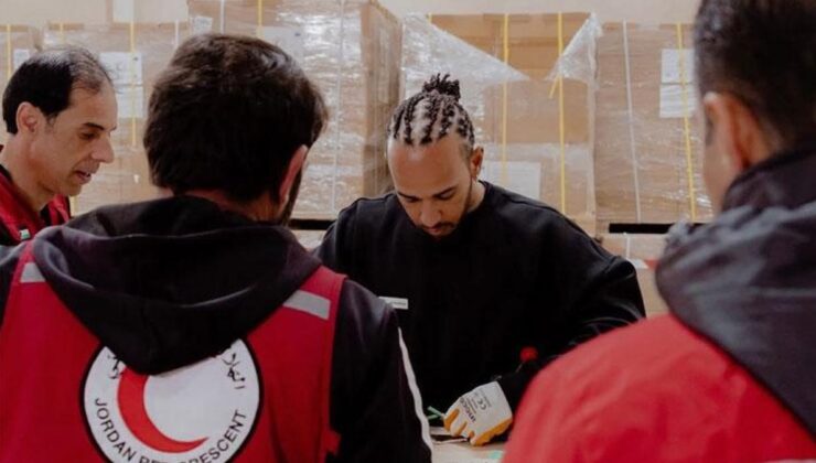 Lewis Hamilton’dan anlamlı ziyaret