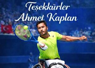 Para tenisçi Kaplan, Avustralya Açık’a yarı finalde veda etti