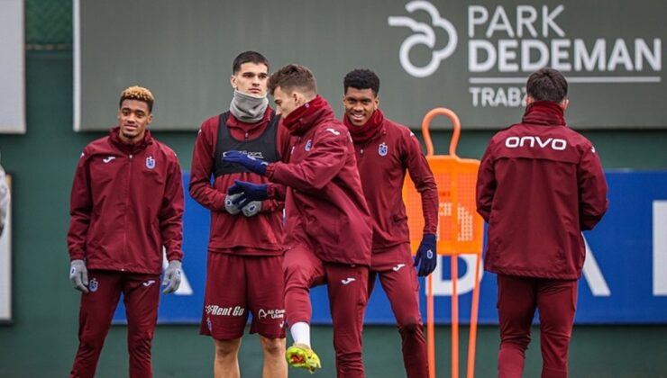 Trabzonspor, İstanbulspor maçının hazırlıklarına devam etti