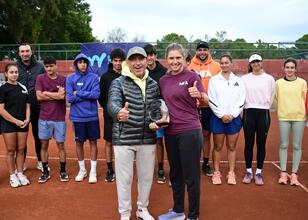 Antalya’da yetişen genç tenisçiler dünya kortlarında boy gösteriyor