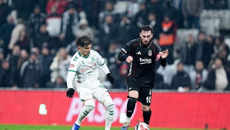 Beşiktaş Dolmabahçe’de TÜMOSAN Konyaspor’u mağlup etti: İşte maçın özeti