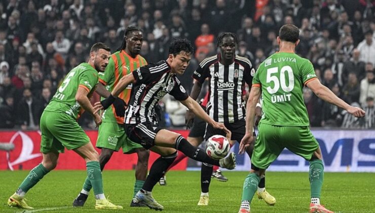 Beşiktaş evinde Corendon Alanyaspor’a takıldı! İşte maçın özeti