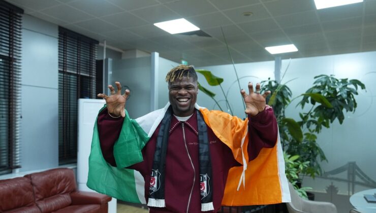 Emmanuel Agbadou, Beşiktaş için İstanbul’da!