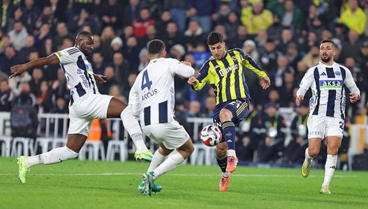 Fenerbahçe Galatasaray’ı yakalama şansını kaçırdı