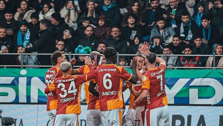 Galatasaray deplasmanda Çaykur Rizespor’u farklı geçti!