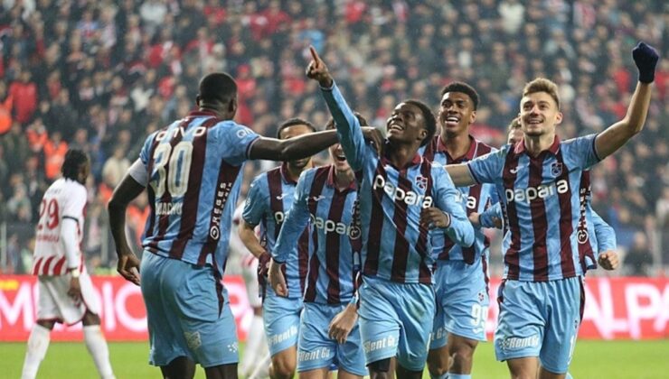Karadeniz derbisi Trabzonspor’un! Fırtına deplasmanda Samsunspor’u mağlup etti