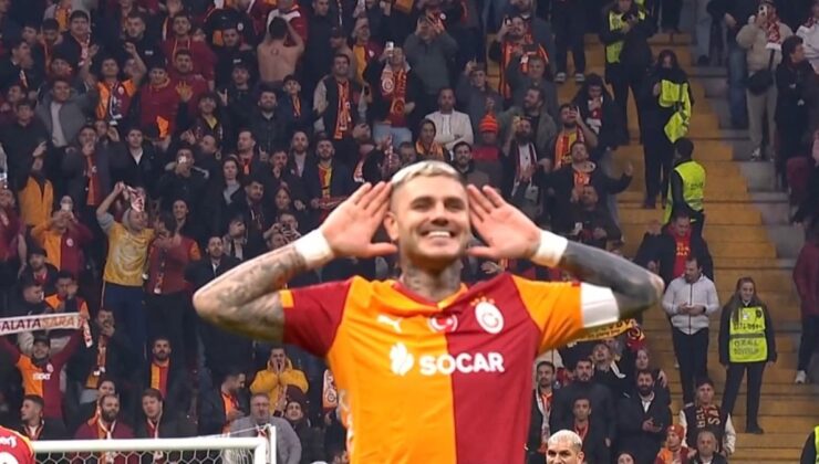Mauro Icardi golü attı Galatasaray tarihine geçti!
