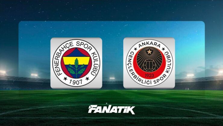 CANLI | Fenerbahçe – Gençlerbirliği maçı ne zaman, saat kaçta, hangi kanalda? (Muhtemel 11’ler)