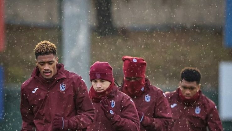 Trabzonspor, Fenerbahçe maçının hazırlıklarına başladı