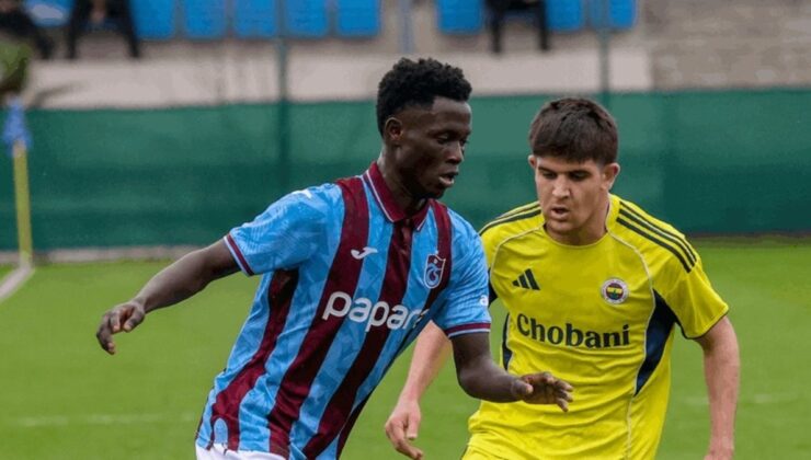 Trabzonspor U19 evinde Fenerbahçe U19’u devirdi! İşte maçın özeti