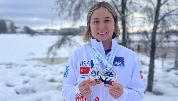Bengisu Avcı, Kış Yüzme Dünya Şampiyonası’nda dünya rekoru kırdı
