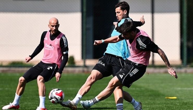 Beşiktaş, Fenerbahçe derbisinin hazırlıklarını sürdürdü