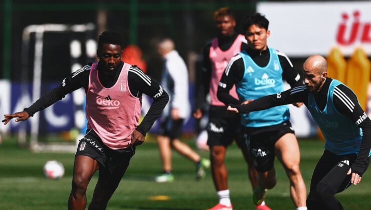 Beşiktaş, Kasımpaşa maçının hazırlıklarını sürdürdü