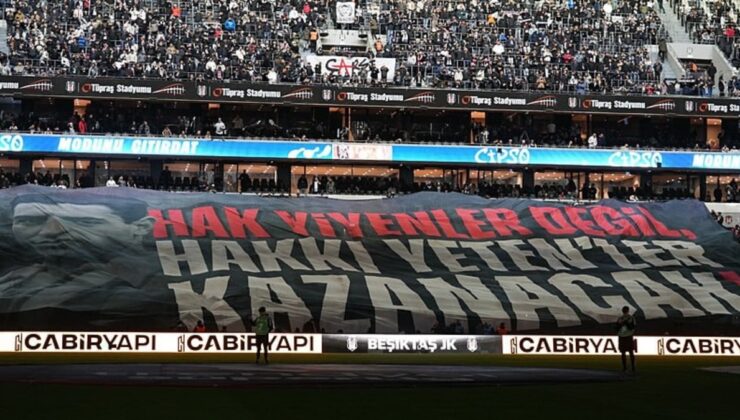 Beşiktaş taraftarından TFF’ye tepki