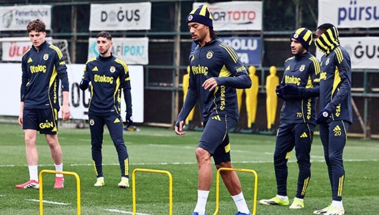 Fenerbahçe, Gaziantep FK maçının hazırlıklarını tamamladı
