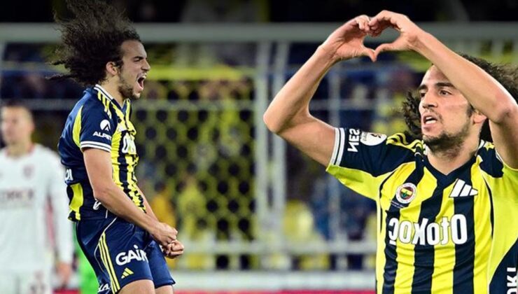 Fenerbahçeli Matteo Guendouzi’den harika gol! Kritik anda sahnede