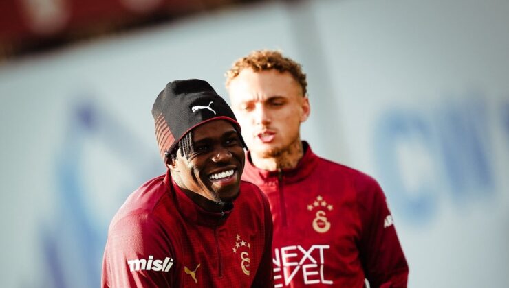 Galatasaray, Başakşehir maçının hazırlıklarını tamamladı