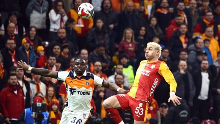 Galatasaray-RAMS Başakşehir maçında gole ofsayt engeli!