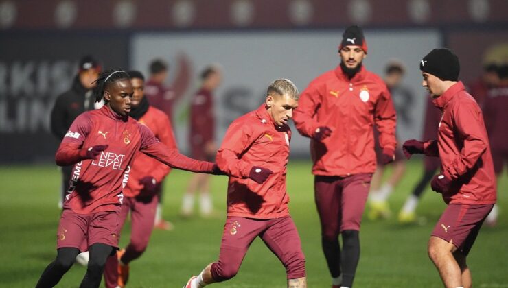 Galatasaray, Trabzonspor maçının hazırlıklarına başladı