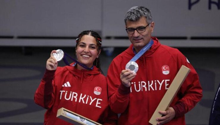 Milli atıcılar Şevval İlayda Tarhan ile Yusuf Dikeç, Avrupa ikincisi