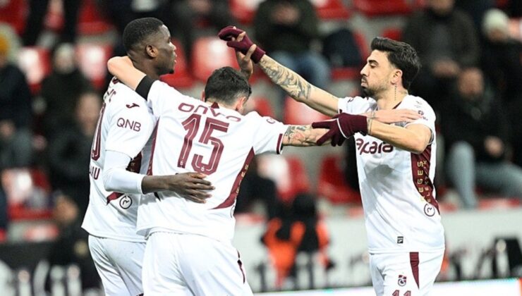 Trabzonspor deplasmanda Zecorner Kayserispor’u 3 golle geçti! İşte maçın özeti