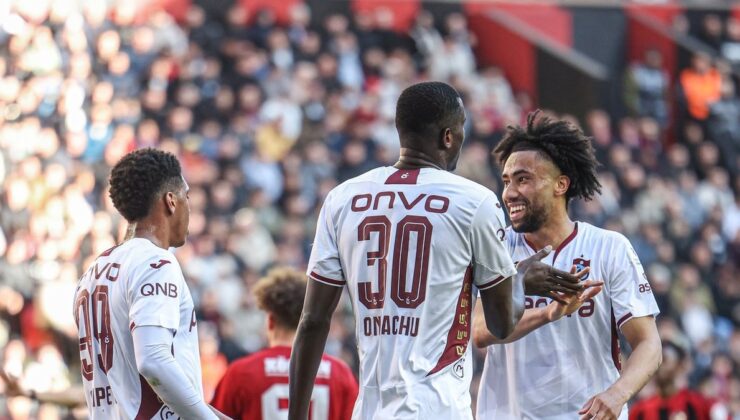 Trabzonspor, Gaziantep deplasmanından galibiyetle döndü!