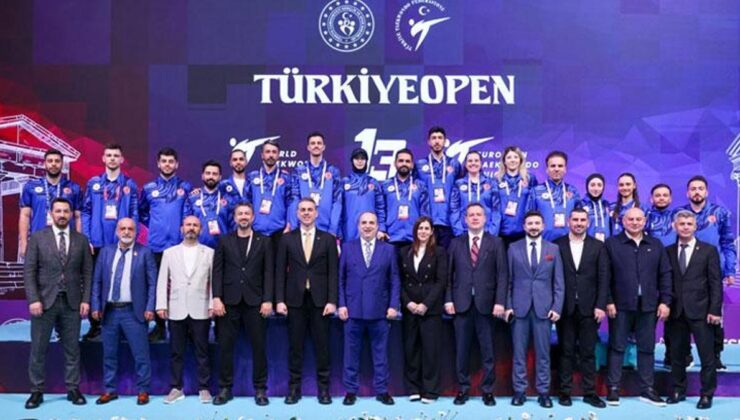 Türkiye Open 2026’nın açılış seremonisi yoğun katılımla düzenlendi