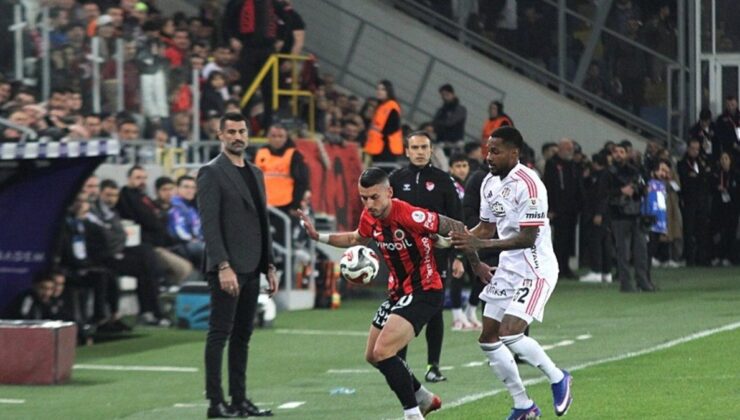 VAR’da izledi kırmızı kartı verdi! İşte Gençlerbirliği-Beşiktaş maçındaki pozisyon