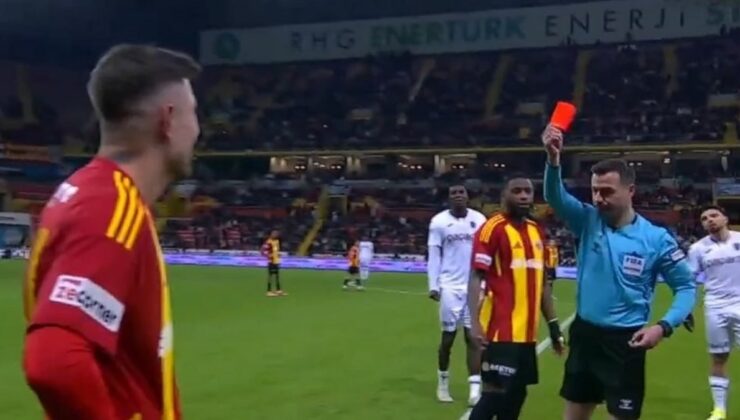 Zecorner Kayserispor – Trabzonspor maçında kırmızı kart kararı! İşte o pozisyon