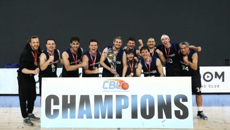 Akçansa CBL İstanbul C Serisi şampiyonu oldu