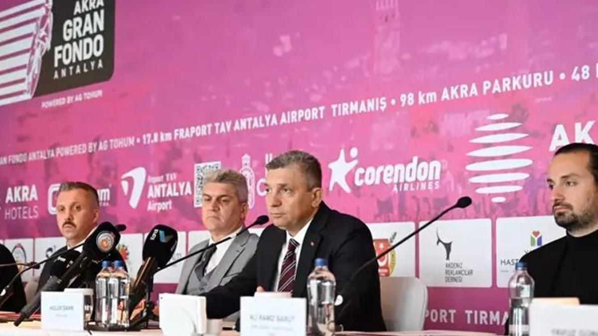 AKRA Gran Fondo Antalya heyecanı bu hafta sonu yaşanacak! ‘Yıllar süren çabalar sonucu buralara geliyoruz.’