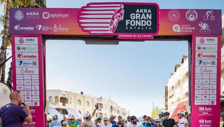 AKRA Gran Fondo Antalya’ya 15 ülkeden 578 sporcu katılacak