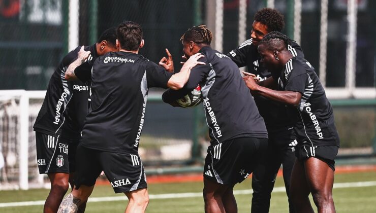 Beşiktaş, Samsunspor maçının hazırlıklarını sürdürdü