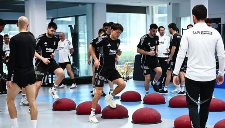 Beşiktaş’ta Fenerbahçe maçı hazırlıkları