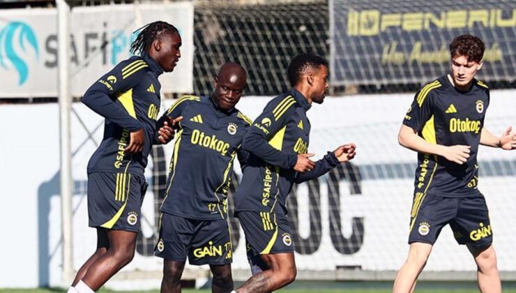 Fenerbahçe derbi hazırlıklarına devam etti