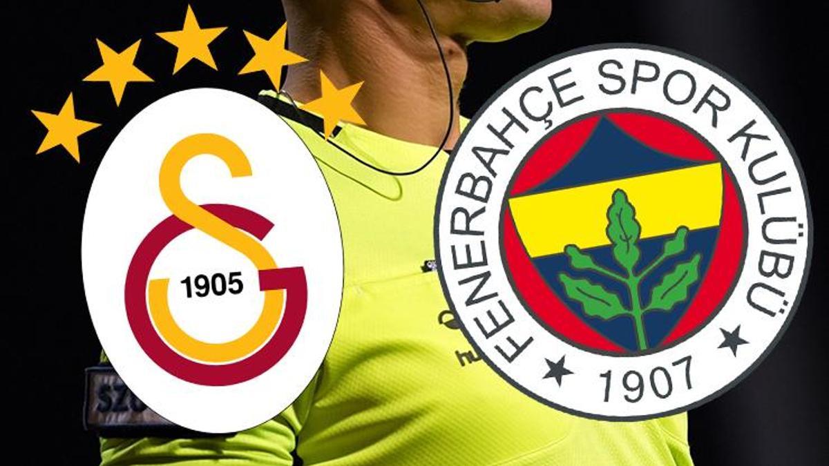 Galatasaray – Fenerbahçe derbisinin hakemi belli oldu