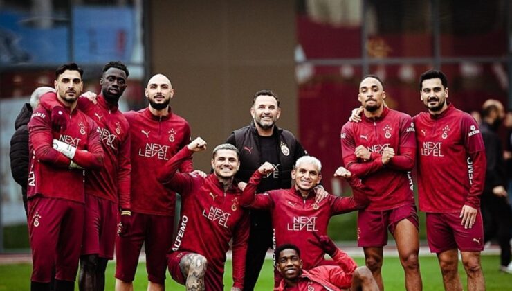 Galatasaray, Trabzonspor maçı hazırlıklarını sürdürdü