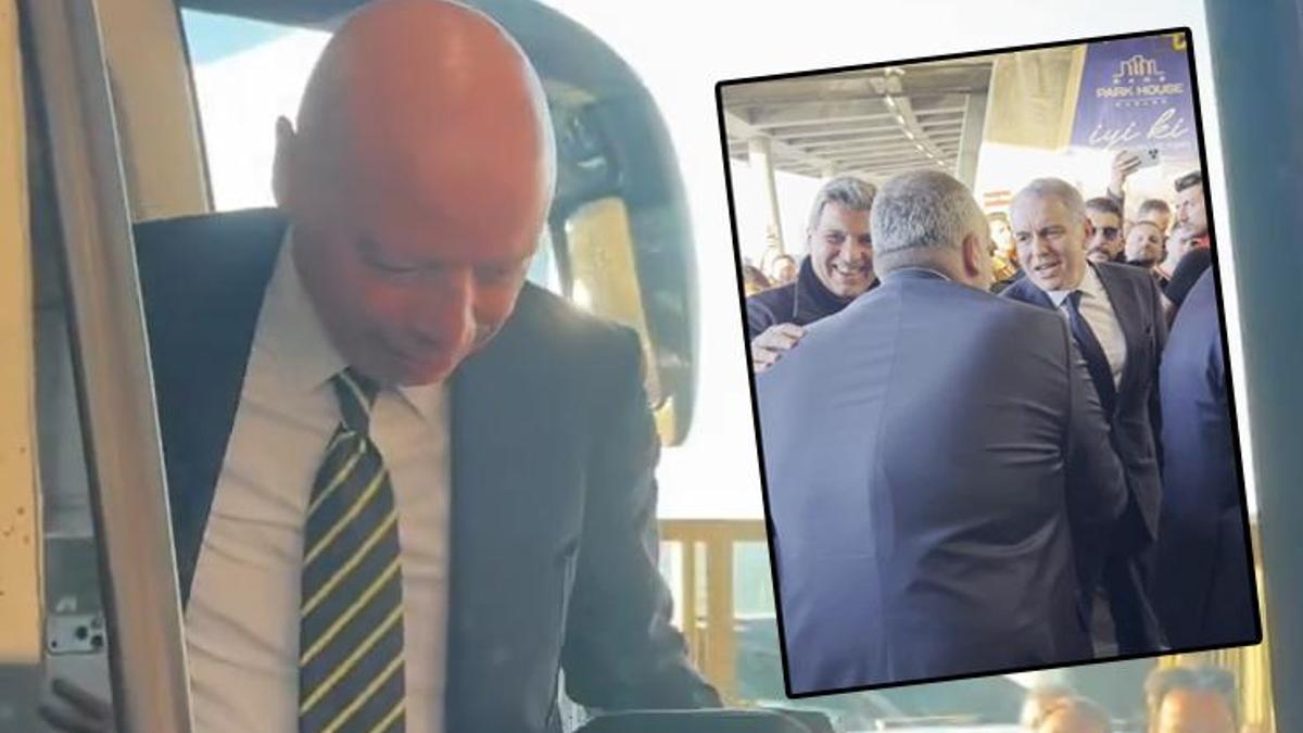 Galatasaray’dan Fenerbahçeli yöneticilere büyük jest! Derbi öncesi karşılama