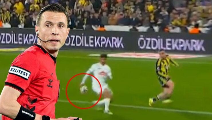 Kadıköy’de yoğun itiraz! İşte Fenerbahçe’nin penaltı beklediği pozisyon