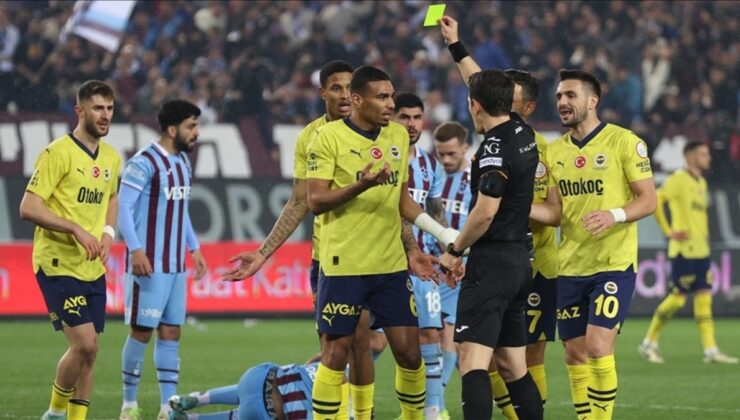 Olaylı Trabzonspor-Fenerbahçe maçıyla ilgili karar çıktı!