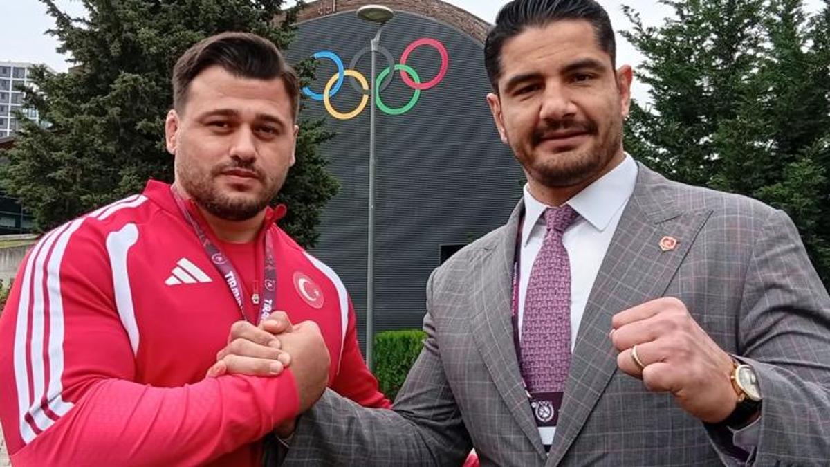 Rekor kırarak şampiyon olan Rıza Kayaalp yurda döndü! İşte ilk sözleri