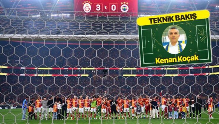 Teknik direktör Kenan Koçak’tan Galatasaray-Fenerbahçe derbisine teknik bakış: Konsantrasyon ve dominasyon