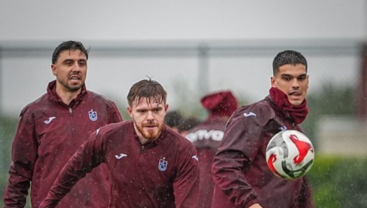 Trabzonspor, Corendon Alanyaspor maçı hazırlıklarına devam etti