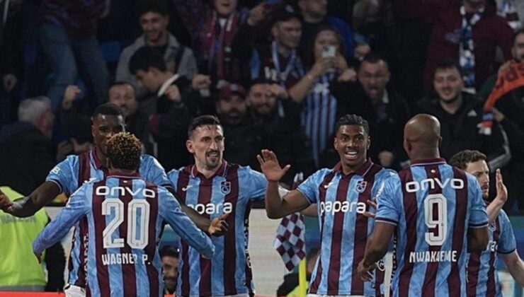 Trabzonspor evinde Galatasaray’ı mağlup etti!