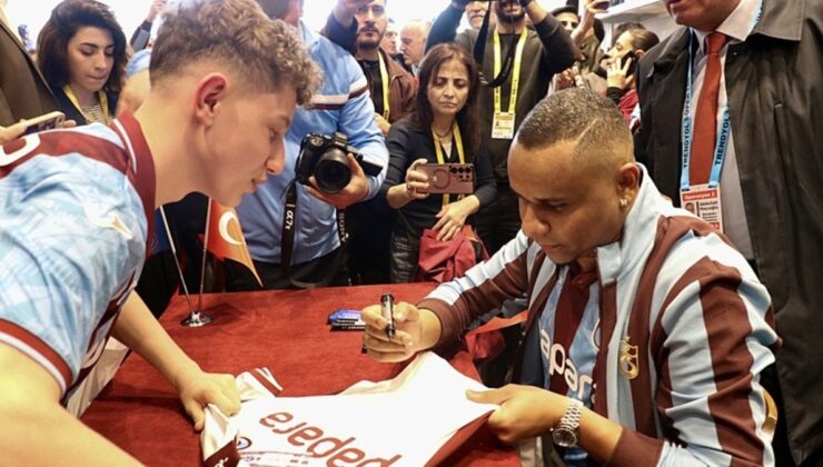 Trabzonspor’un eski yıldızı Jaja, bordo-mavili taraftarlarla buluştu!